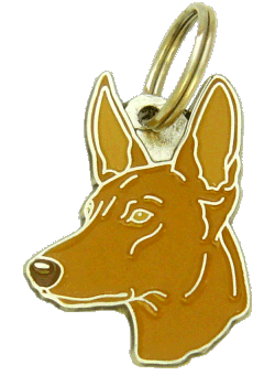 Pharaoh hound <br> (placa de identificação para cães, Gravado incluído)